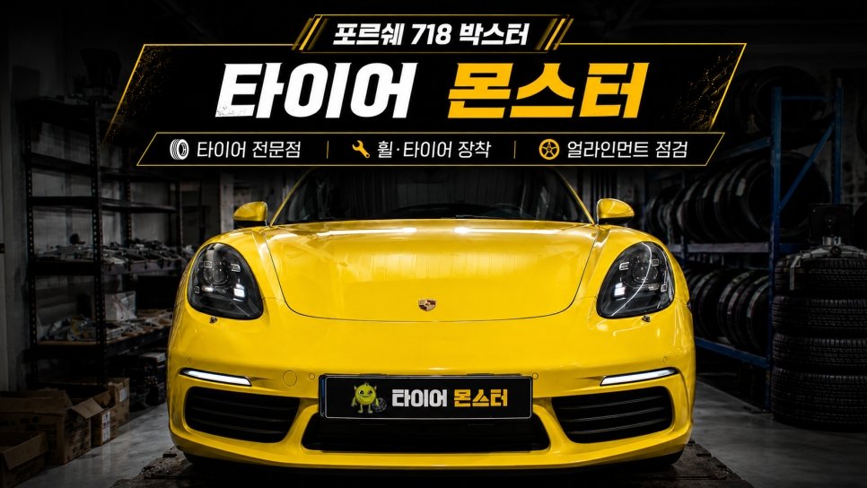 하남 포르쉐 박스터 타이어 교체 20인치 선택 기준